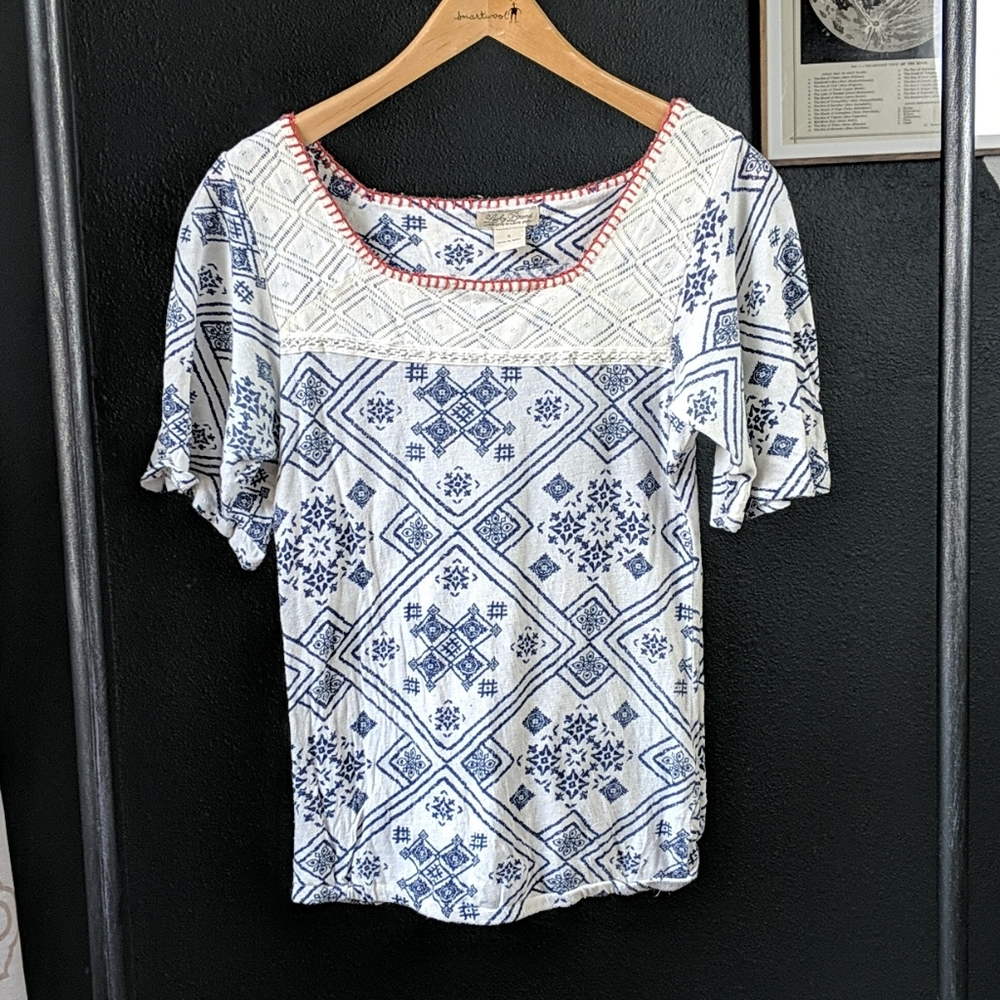 Lucky Brand Western Boho Tunic
